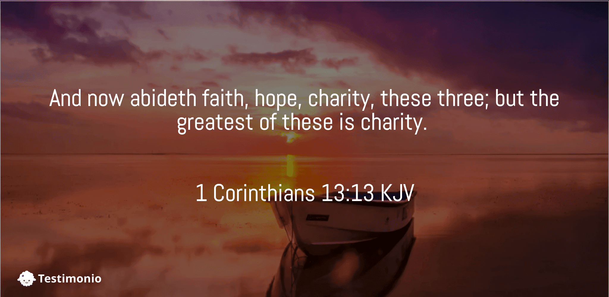 1 Corinthians 13:13