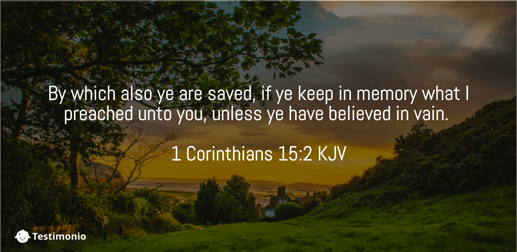 1 Corinthians 15:2