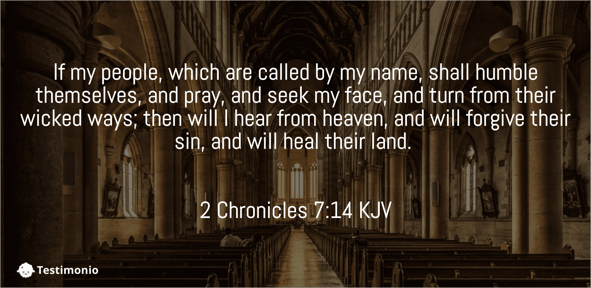 2 Chronicles 7:14