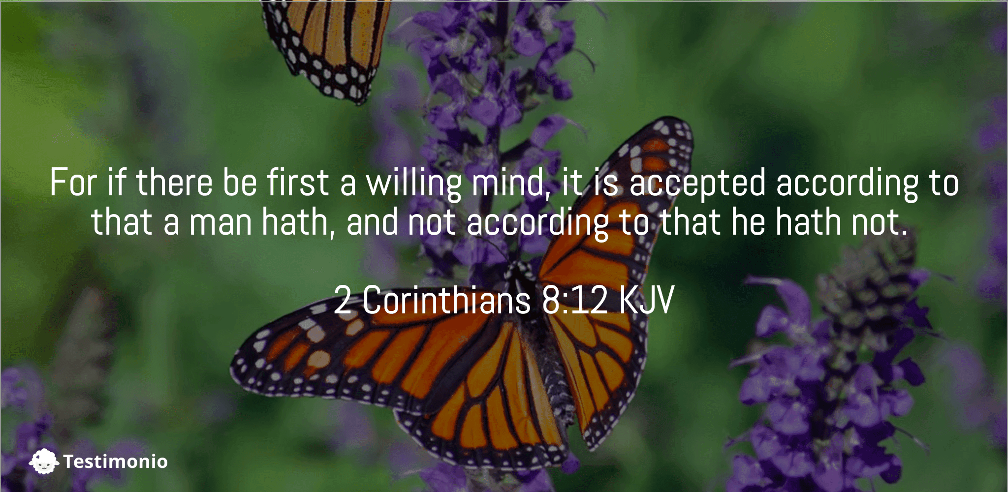 2 Corinthians 8:12