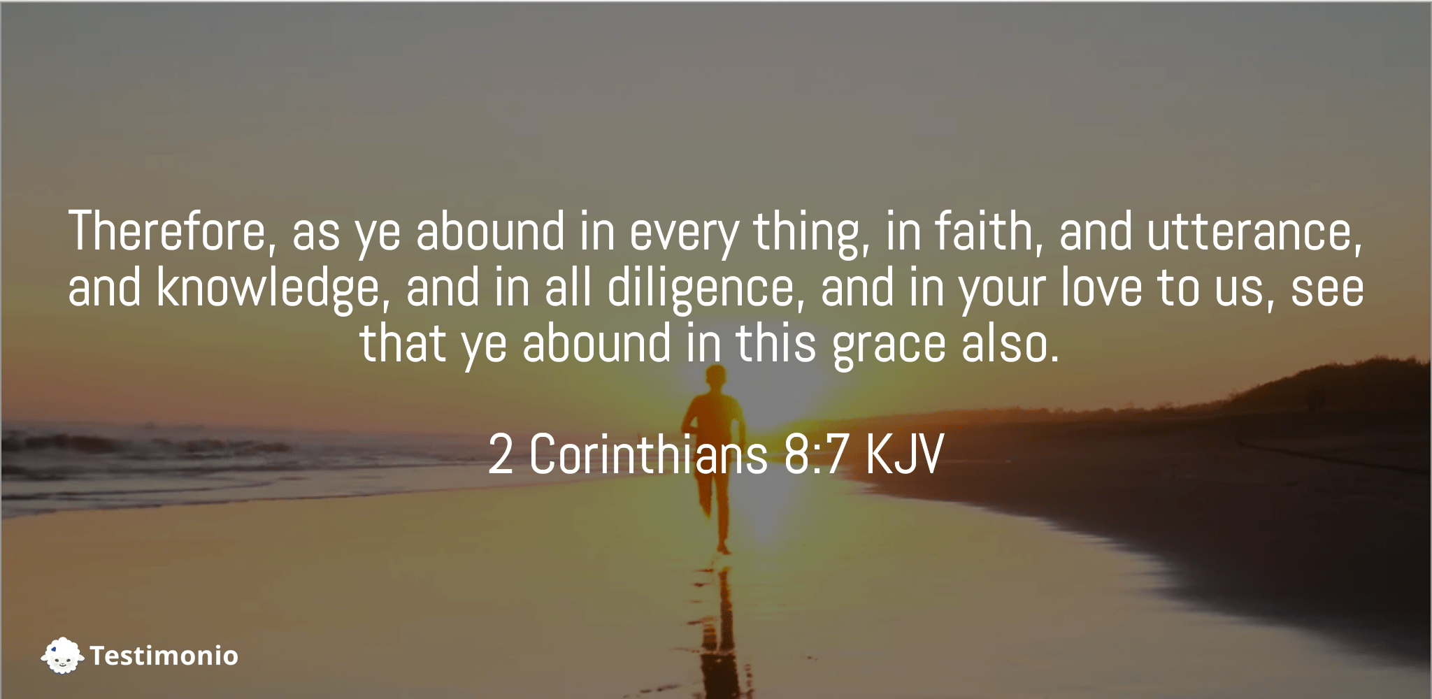 2 Corinthians 8:7