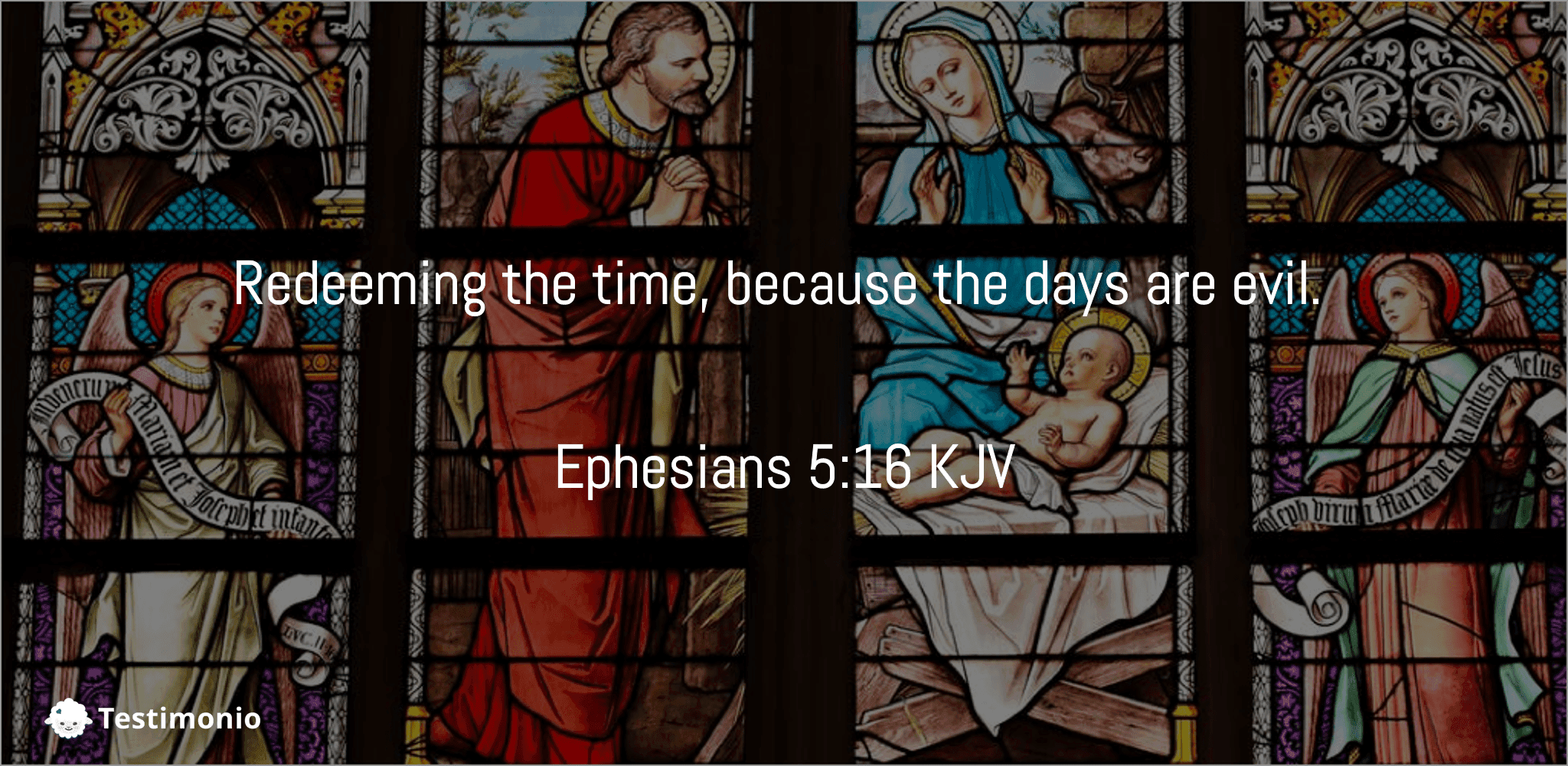 Ephesians 5:16