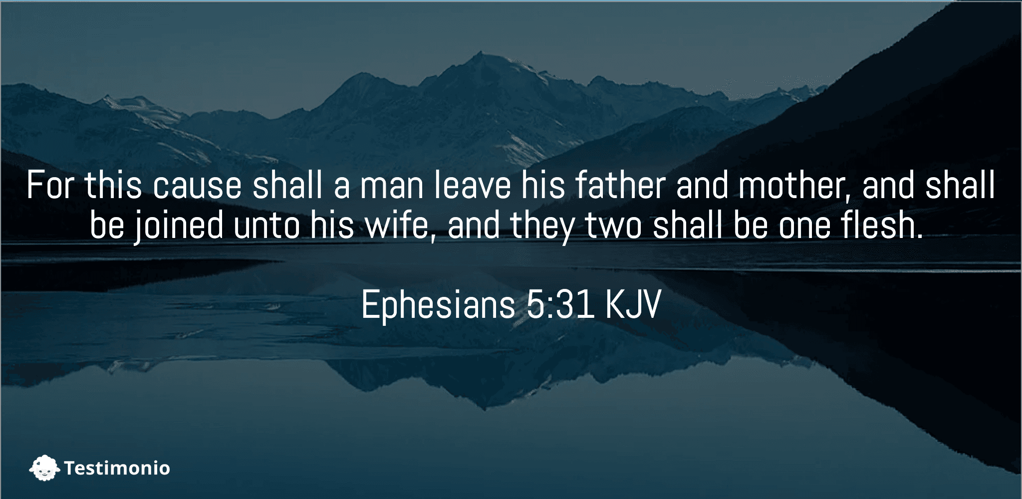 Ephesians 5:31