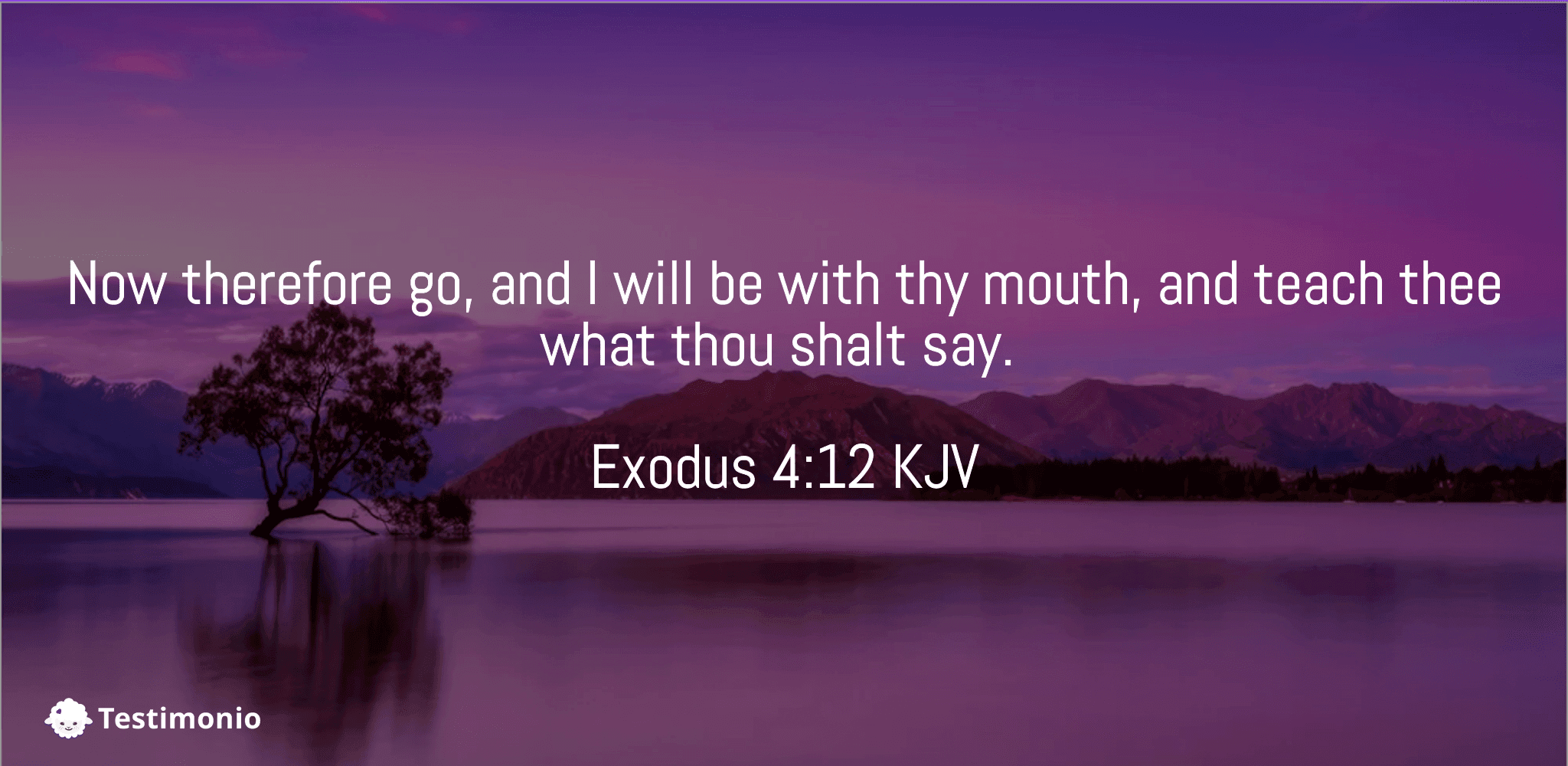 Exodus 4:12