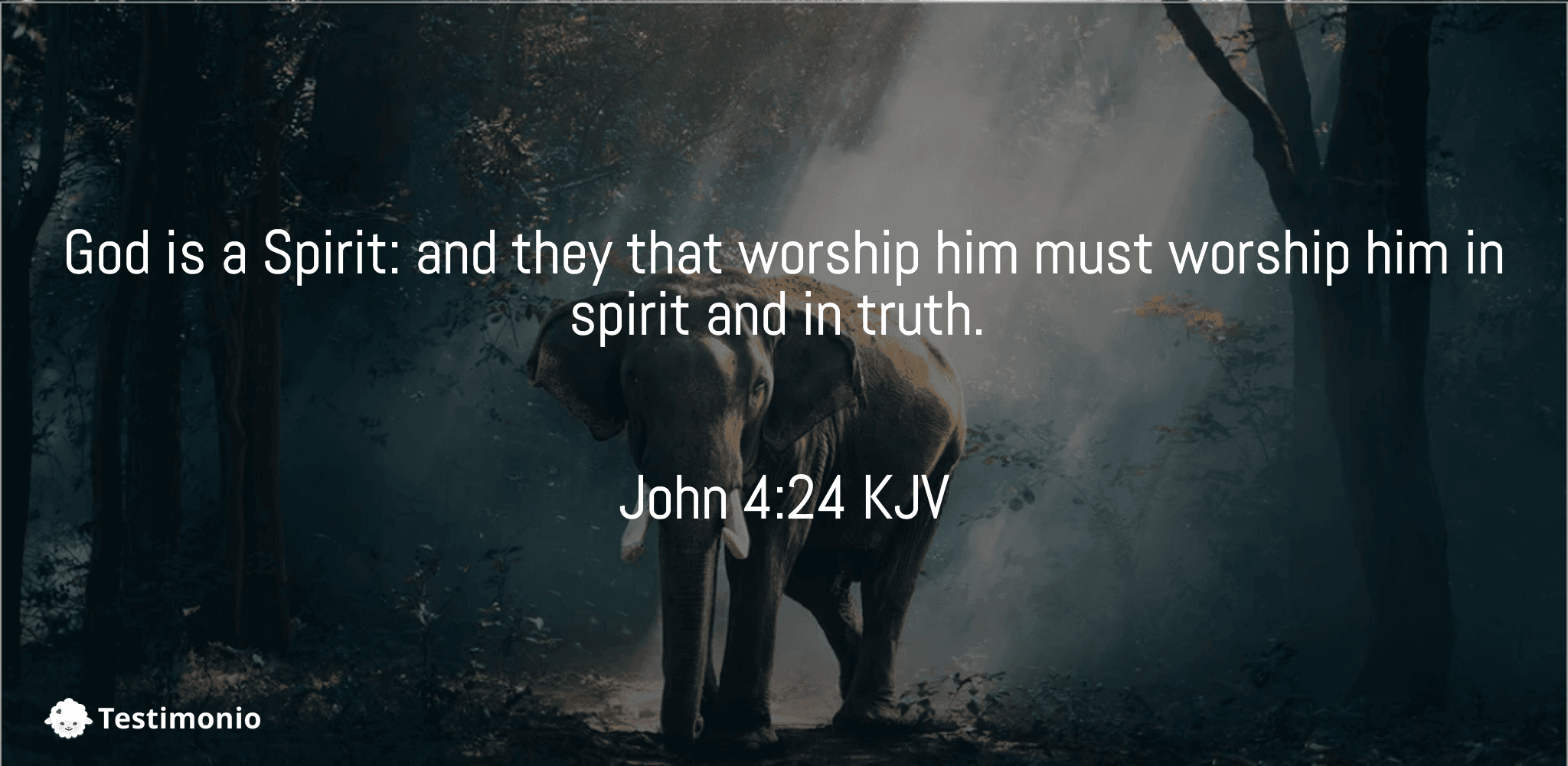 John 4:24