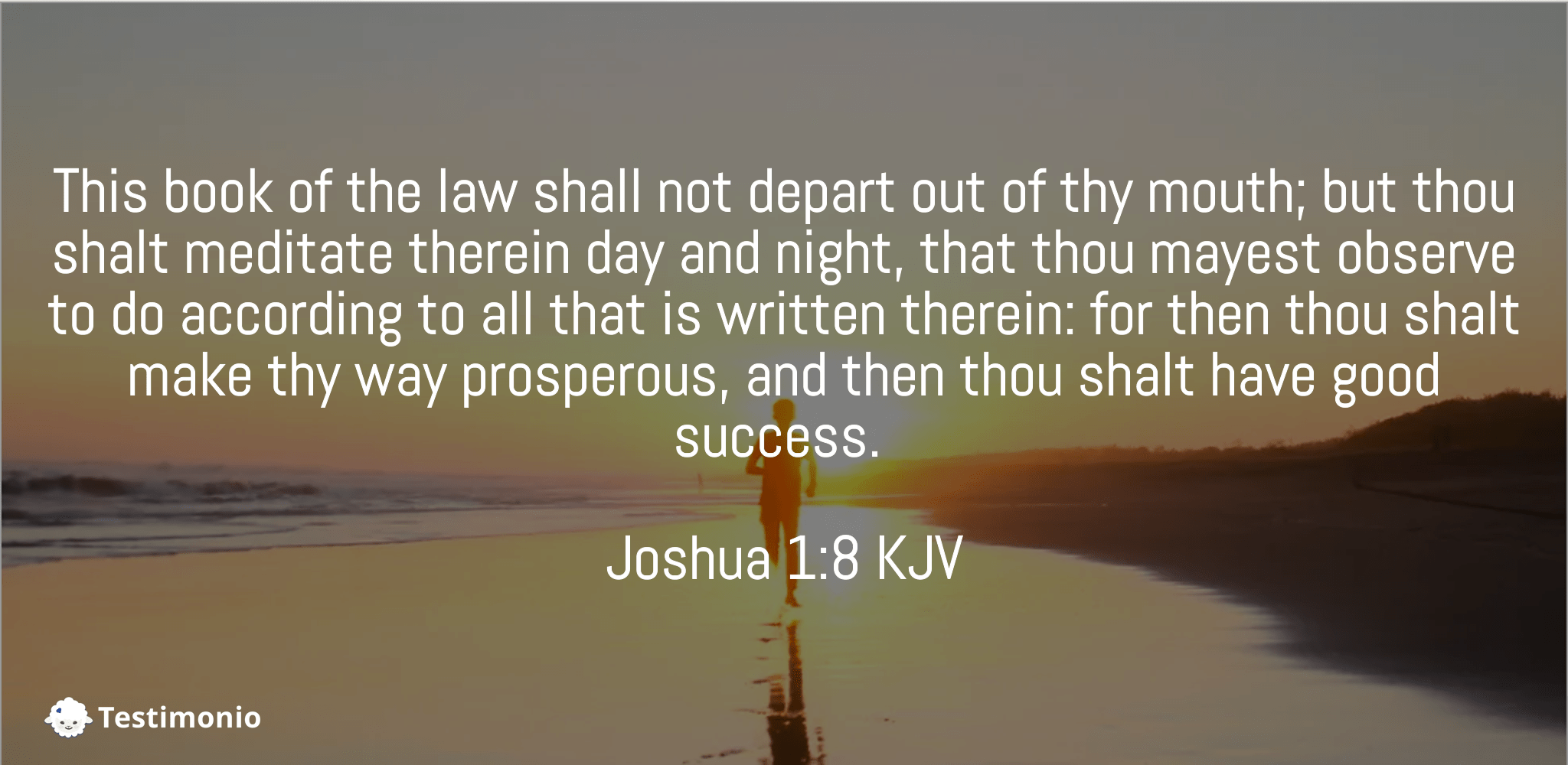 Joshua 1:8