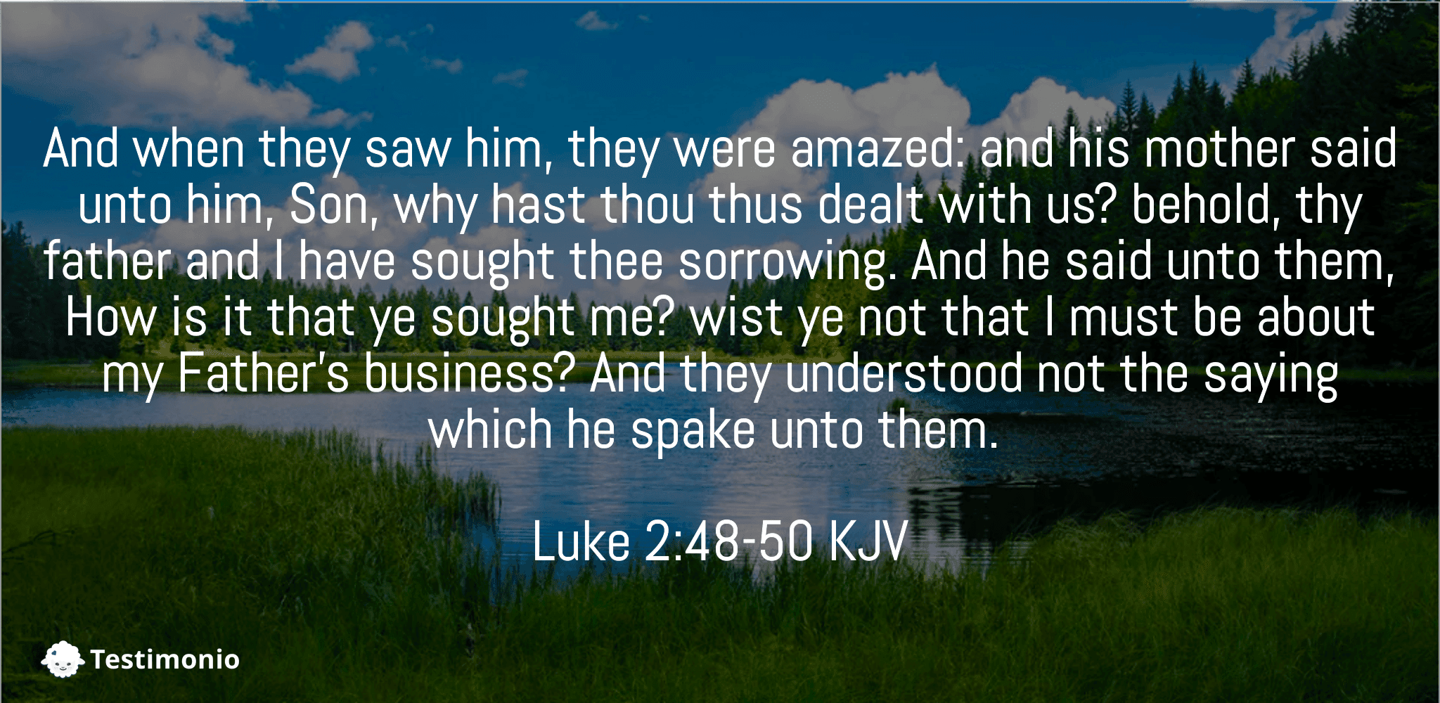 Luke 2:48-50