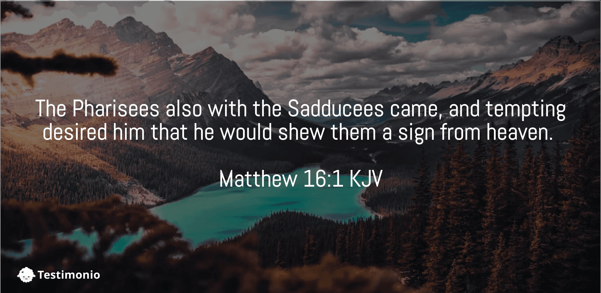 Matthew 16:1