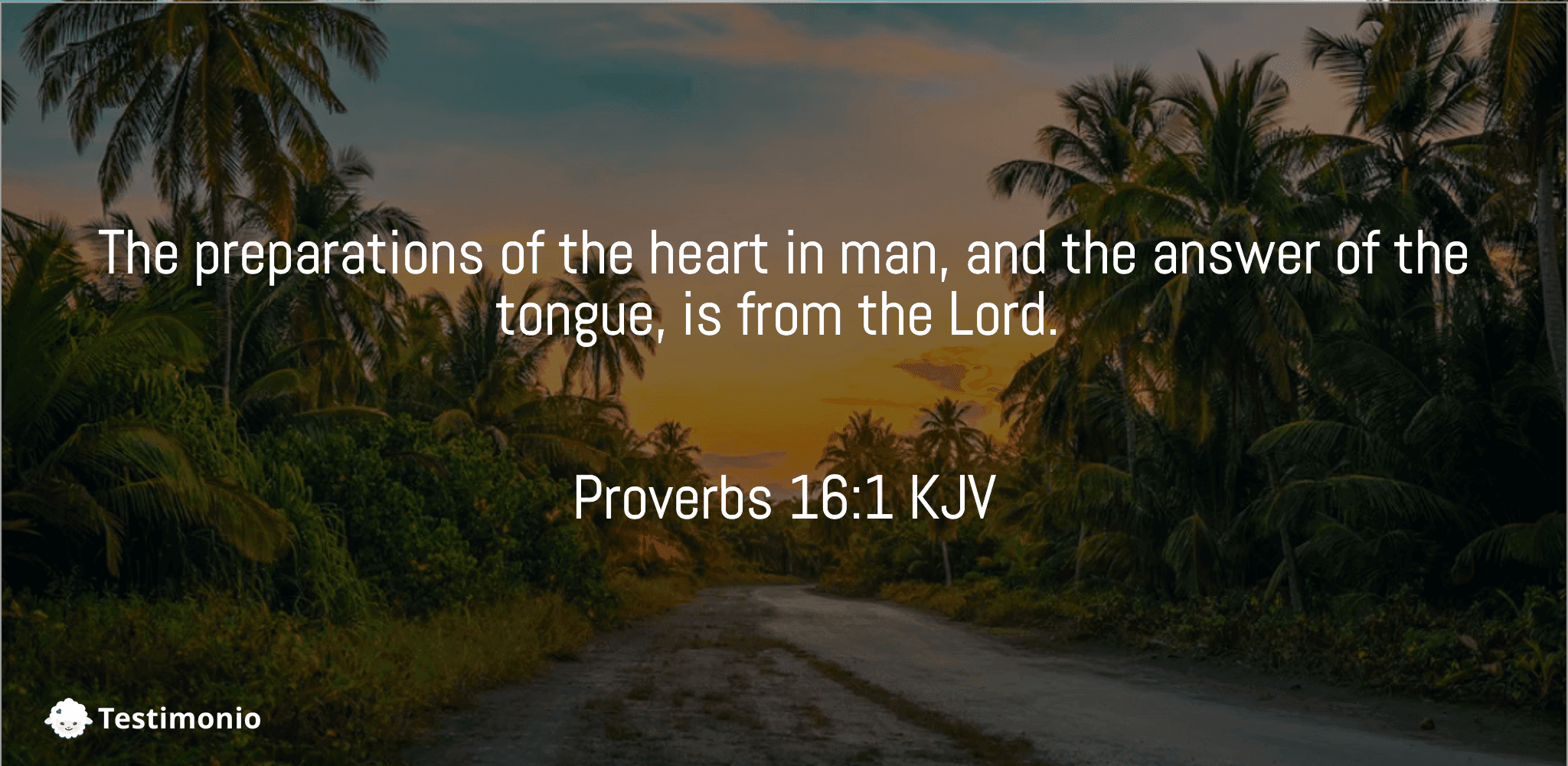 Proverbs 16:1