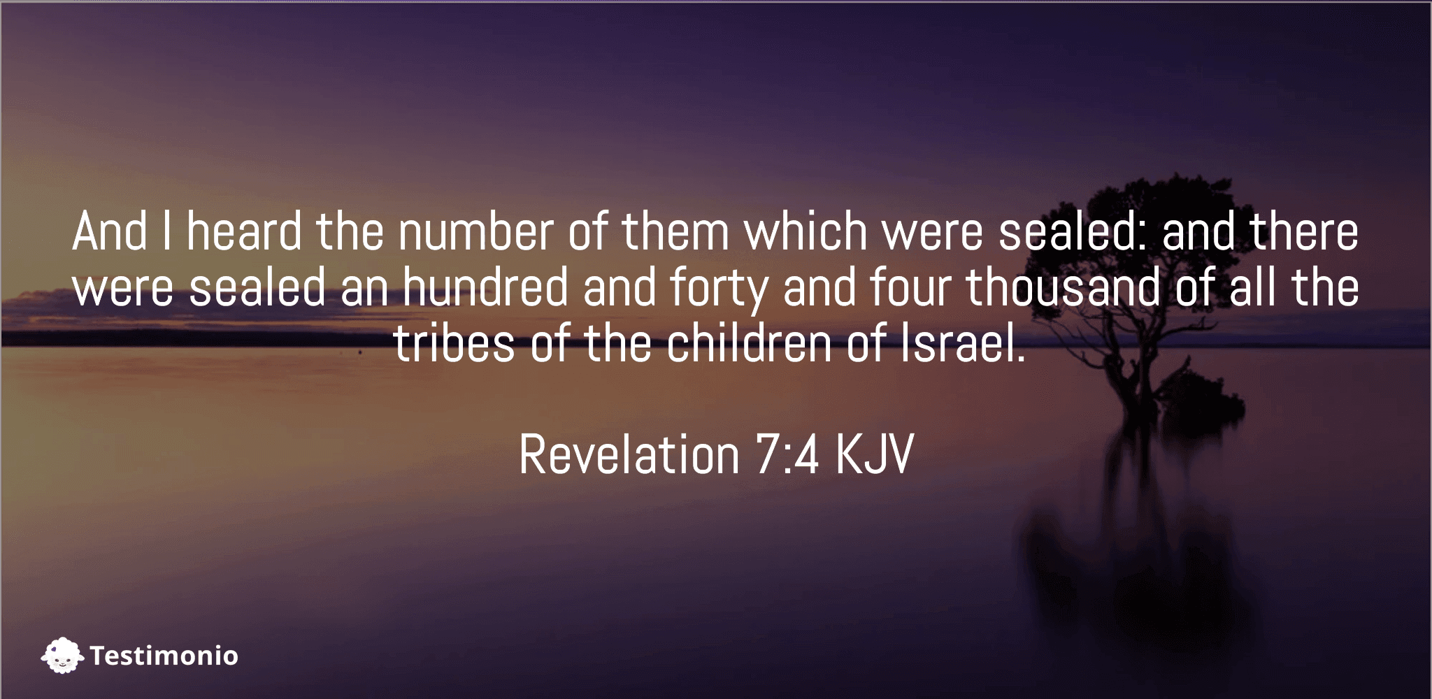 Revelation 7:4