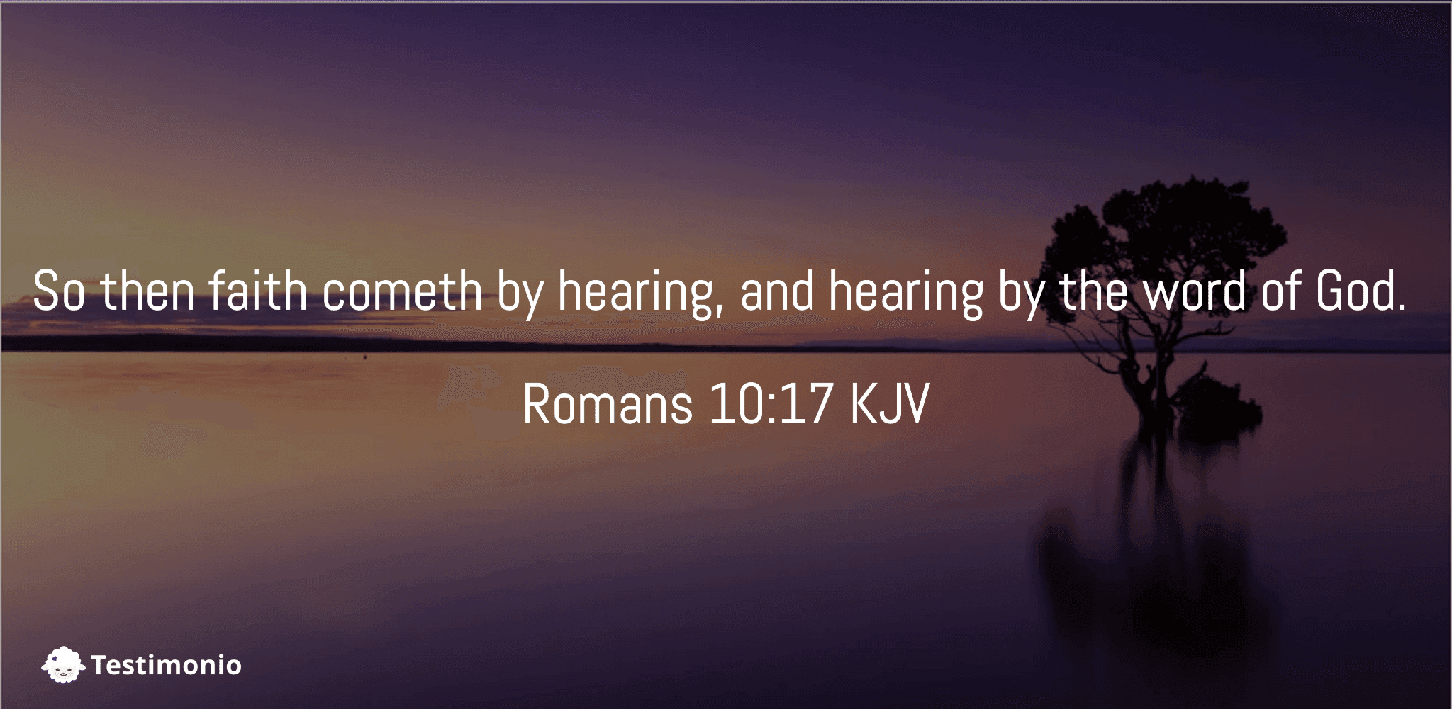Romans 10:17